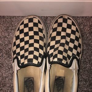 Checkered Vans